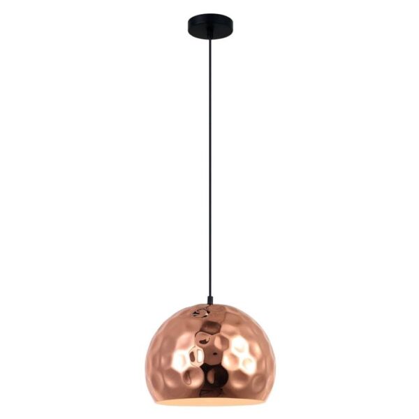 Kiera Classic Pendant Lamp Light Interior ES Copper Plated Wine Glass