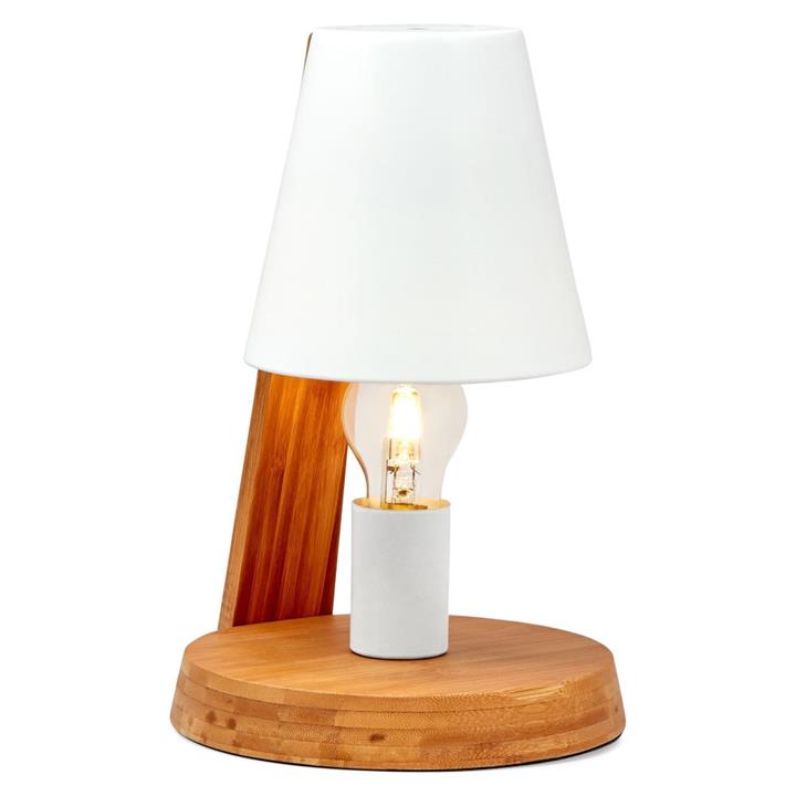Leela Classic Table Lamp - Natural / White