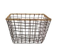 Metali Storage Basket Black Large