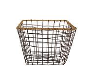 Metali Storage Basket Black Medium