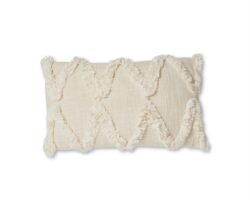 Mieke Tufted Lumbar Cushion - Natural