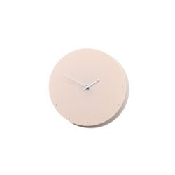 Minimal 25cm Wall Clock - Almond Cream by Interior Secrets - AfterPay Available