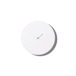 Minimal 25cm Wall Clock - White by Interior Secrets - AfterPay Available