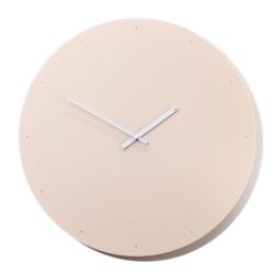 Minimal 49cm Wall Clock - Almond Cream by Interior Secrets - AfterPay Available