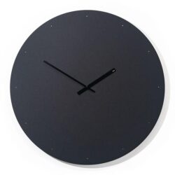 Minimal 49cm Wall Clock - Black by Interior Secrets - AfterPay Available