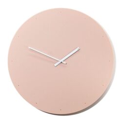 Minimal 49cm Wall Clock - Muted Blush by Interior Secrets - AfterPay Available