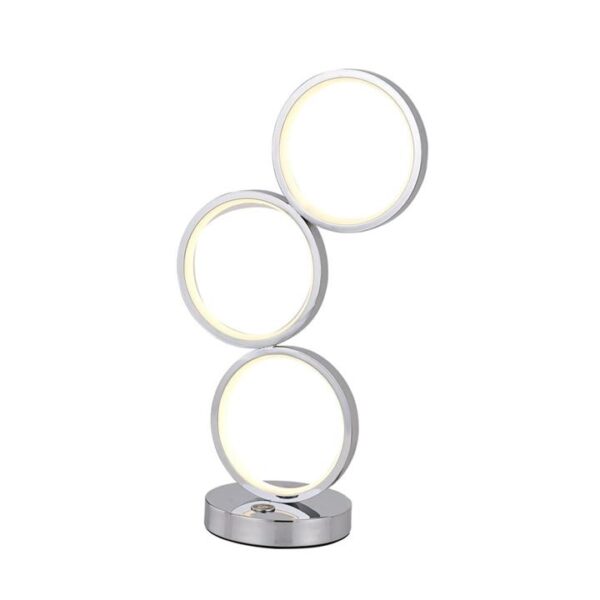 Moress LED Modern Elegant Table Lamp Desk Light - Chrome