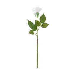 NNEAGS 10pcs Artificial Silk Flower Fake Rose Bouquet Table Decor White