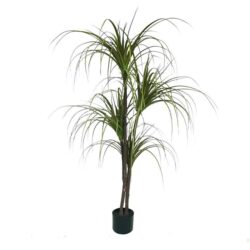 NNEAGS 150cm Green Artificial Indoor Dragon Blood Tree Fake Plant Simulation Decorative
