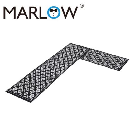 NNEIDS 2x Kitchen Mat Floor Rugs Area Carpet Non-Slip Door Mat 45x180cm /45x75cm