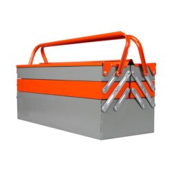 NNEIDS Box Tool Storage 5 Tray Folding Lockable Organiser Parts Drawer Chest