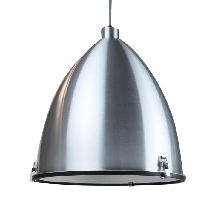 Nelom Classic Industrial Metal Pendant Light Lamp - Aluminium
