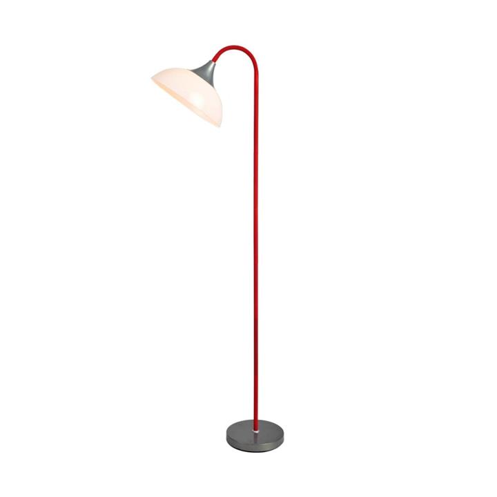 Park Modern Elegant Free Standing Reading Light Floor Lamp - Red