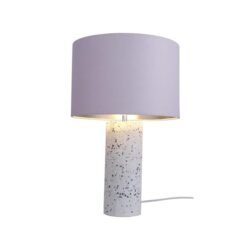 Pascal Terrazzo Modern Elegant Table Lamp Desk Light - White