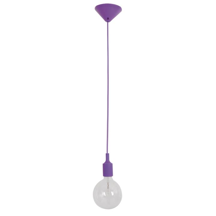 Piper Classic Pendant Lamp Light Interior ES Purple Silicon Suspension