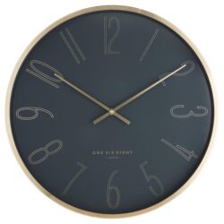 Quint 40cm Wall Clock - Grey by Interior Secrets - AfterPay Available
