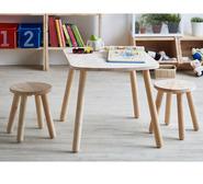 Sapa Kids Table & Chairs Set Neutral