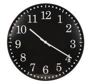 Setas Clock Black