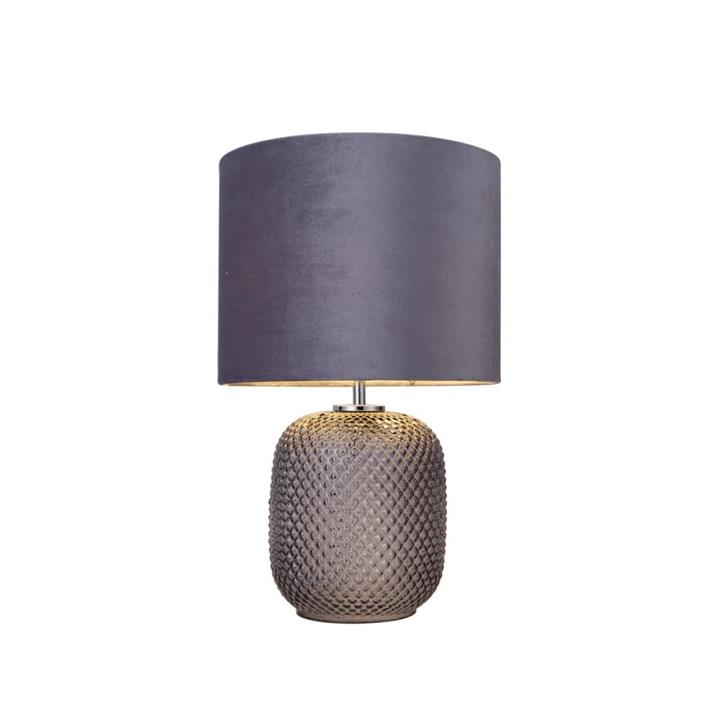 Testo Modern Elegant Table Lamp Desk Light - Grey