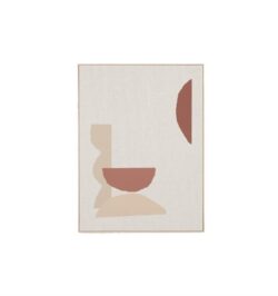 Tromso Framed Canvas Wall Art Print - Terracotta by Interior Secrets - AfterPay Available