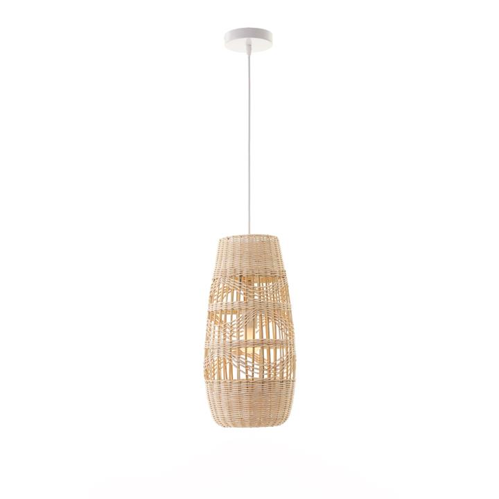 Vera Natural Rattan Woven Basket Pendant Lamp Light Small Natural