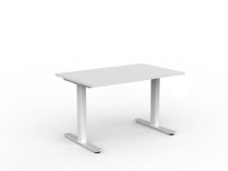 Waldo 1.2m Fixed Height Single Workstation - White by Interior Secrets - AfterPay Available