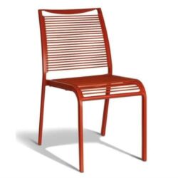 Wanika Outdoor Dining Chair - Red Frame