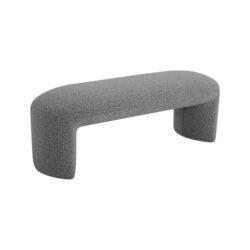 Everet 1.2m Long Ottoman Bench - Pepper Boucle by Interior Secrets - AfterPay Available