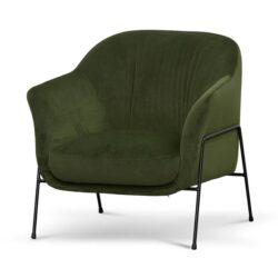 Wiley Fabric Armchair - Juniper Green by Interior Secrets - AfterPay Available