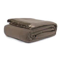 Australian Wool Blanket - Taupe, Queen Bed/King Bed - Queen/King