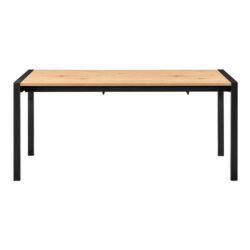 Bicca Modern Wooden Extendable Kitchen Dining Table 160-240cm - Natural - Natural