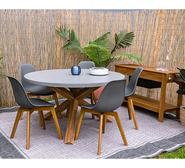 Gallegos Outdoor Dining Table Neutral
