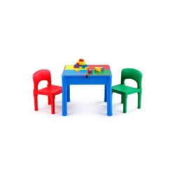 Kids Square 3-in-1 Activity Table with 2 Chairs - Square