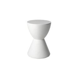Philippe Starck Replica Prince Aha Low Foot Stool Side Table - White - White