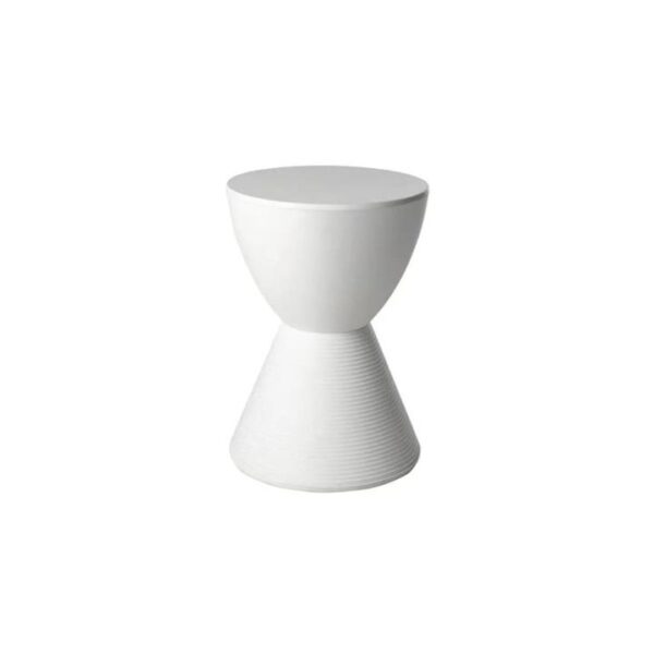 Philippe Starck Replica Prince Aha Low Foot Stool Side Table - White - White