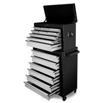 BULLET 15 Drawer Tool Box Storage Cabinet Chest Garage Trolley Mechanic Toolbox