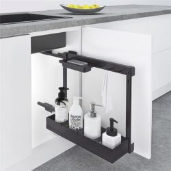 Nero Undersink Cleaning Pull-Out Storage - with Lift-Off Baskets - Side Mounted