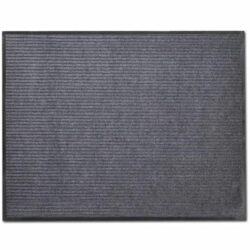 Nnevl grey pvc door mat 120 x 180 cm