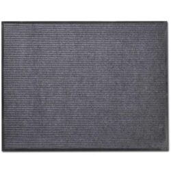Nnevl grey pvc door mat 90 x 150 cm