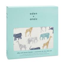 Aden Anais Expedition Elephants and Giraffes Silky Soft Dream Blanket