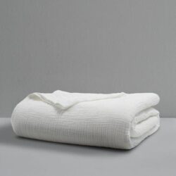 Blanket - Ash Grey, Double/Queen, Cotton