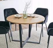 Border Dining Table Brown