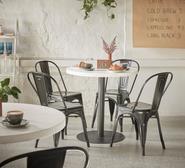 Cafe 4 Seater Dining Table Marble