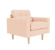 Jazz Armchair Pink 1 Seater