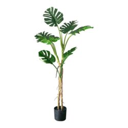 NNEAGS 160cm Green Artificial Indoor Turtle Back Tree Fake Fern Plant Decorative