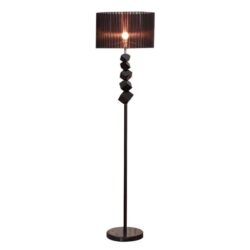 NNEAGS Floor Lamp Metal Base Standing Light with Dark Shade Tall Lamp