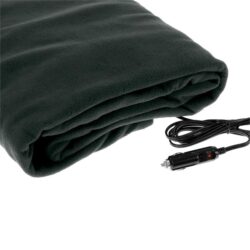 NNEDPE Heated Electric Car Blanket 150x110cm 12V - Black