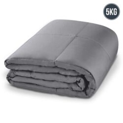 NNEDPE Laura Hill Weighted Blanket Heavy Quilt Doona 5Kg - Grey
