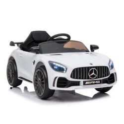 NNEDPE Mercedes Benz Licensed Kids Electric Ride On Car Remote Control White
