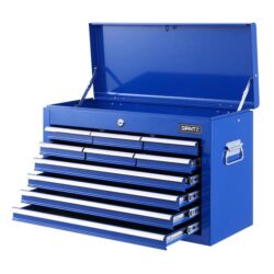 NNEDSZ 10-Drawer Tool Box Chest Cabinet Garage Storage Toolbox Blue
